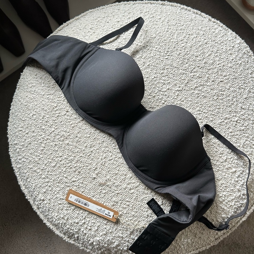 SKIMS Charcoal Underwire Bra